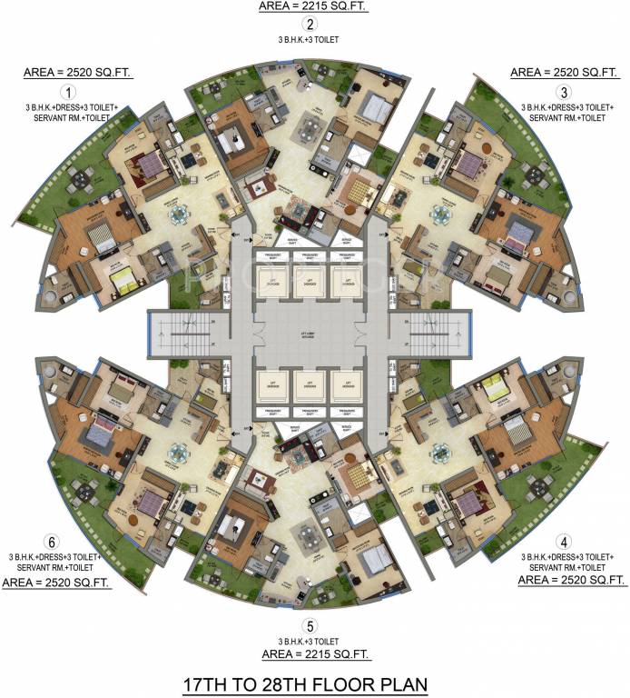 Images for Cluster Plan of Supertech ORB