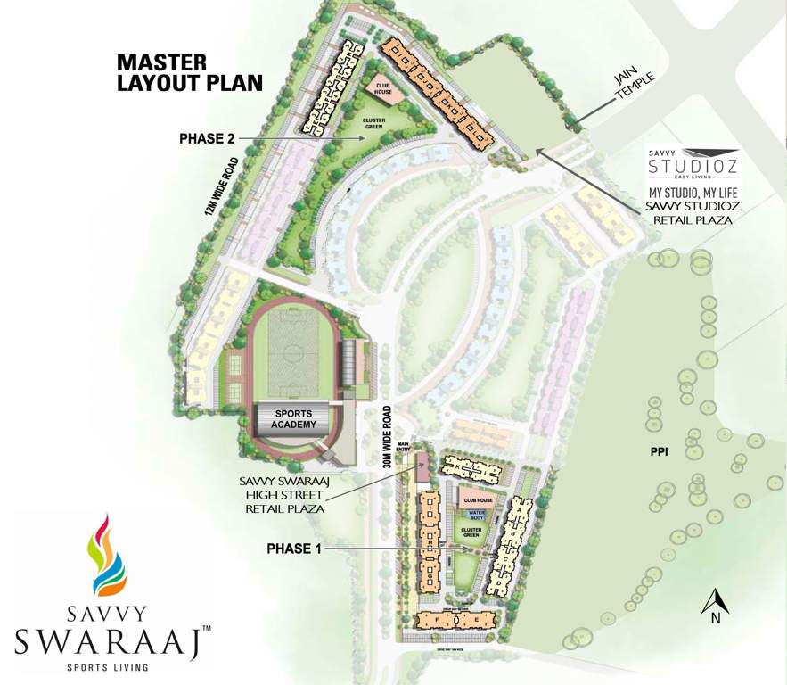  swaraaj sports living Images for Master Plan of Savvy Swaraaj Sports Living
