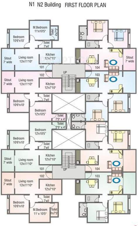 Images for Cluster Plan of Namrata Group Flora City