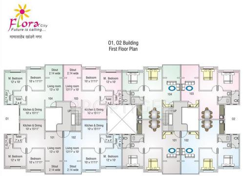 Images for Cluster Plan of Namrata Group Flora City