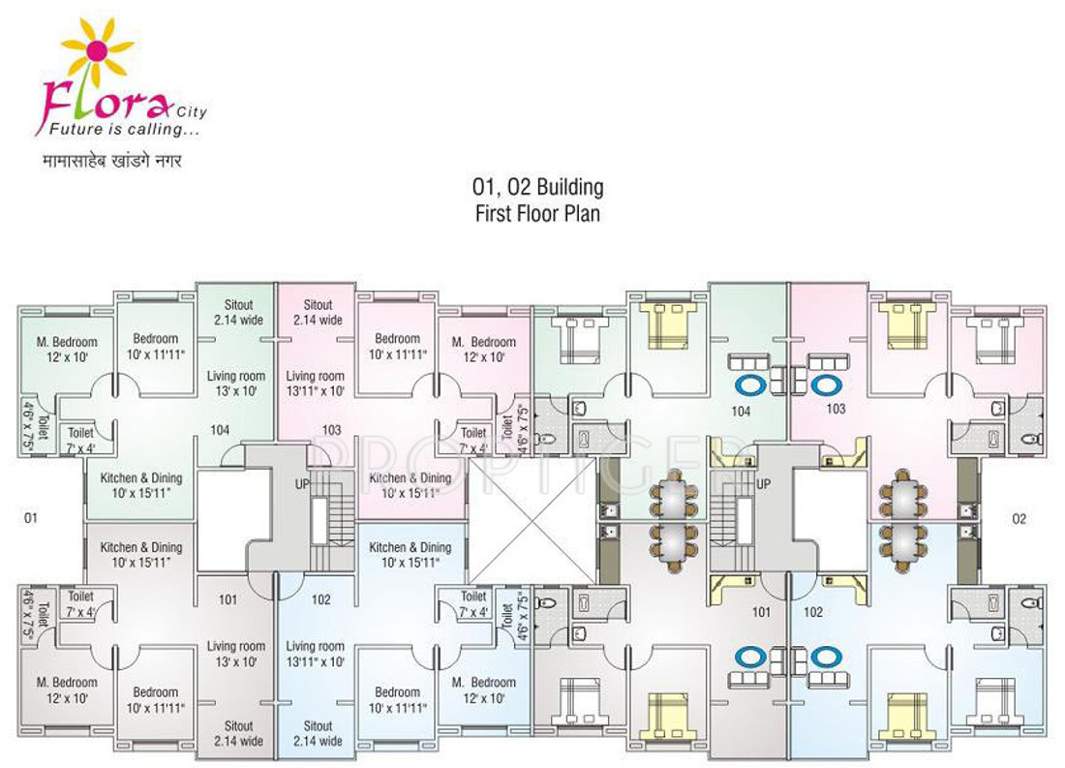 Images for Cluster Plan of Namrata Group Flora City