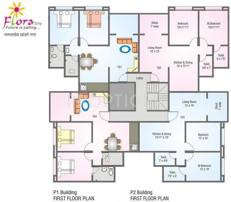 Images for Cluster Plan of Namrata Group Flora City