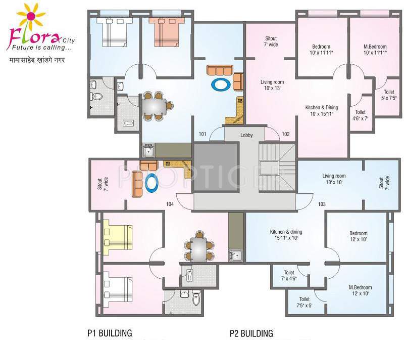 Images for Cluster Plan of Namrata Group Flora City