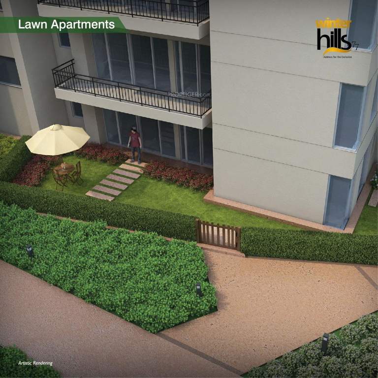  winter hills Landscape Garden and Tree Planting