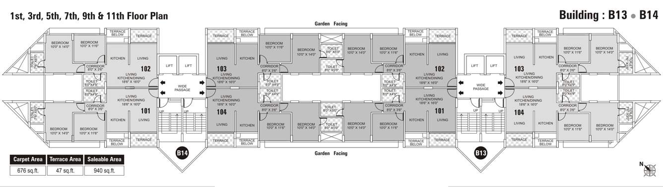 Images for Cluster Plan of Kumar Park Infinia