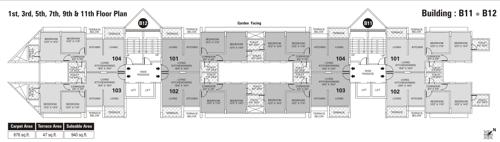 Images for Cluster Plan of Kumar Park Infinia