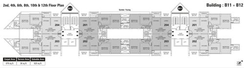 Images for Cluster Plan of Kumar Park Infinia