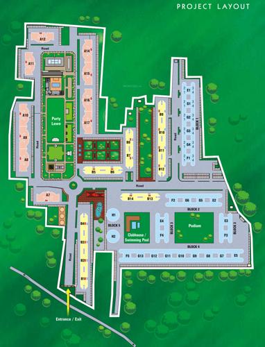Images for Layout Plan of Kumar Park Infinia