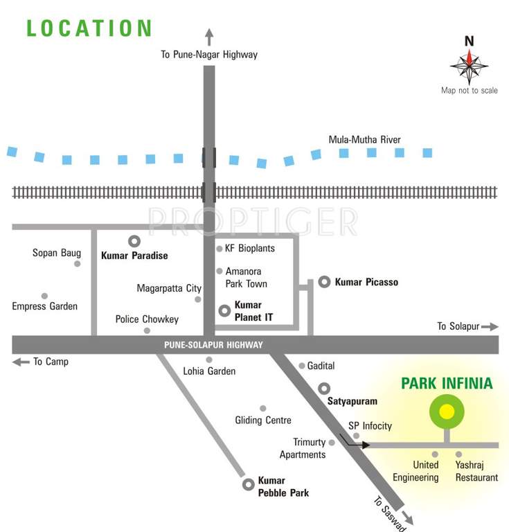 Images for Location Plan of Kumar Park Infinia