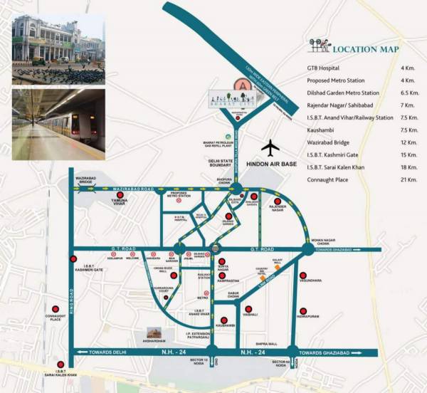 Location Plan bharat-city Location Plan
