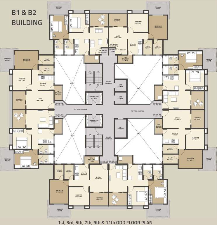 umang premiere Images for Cluster Plan of Kolte Patil Umang Premiere