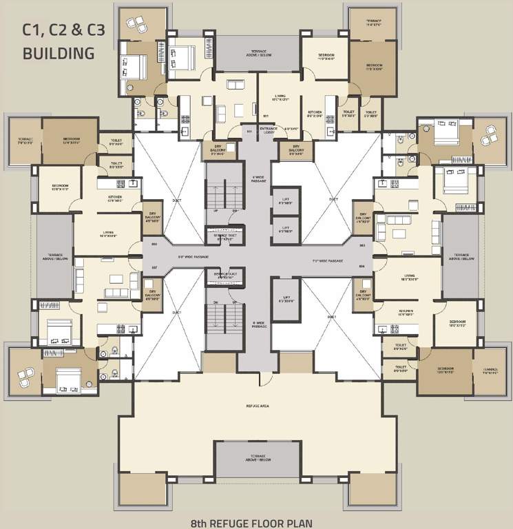 umang premiere Images for Cluster Plan of Kolte Patil Umang Premiere