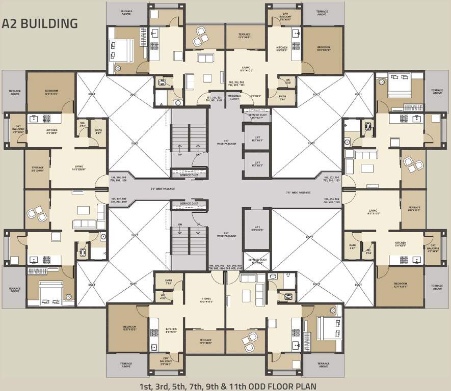 umang premiere Images for Cluster Plan of Kolte Patil Umang Premiere