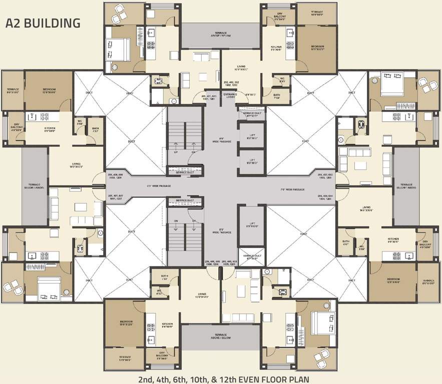 umang premiere Images for Cluster Plan of Kolte Patil Umang Premiere