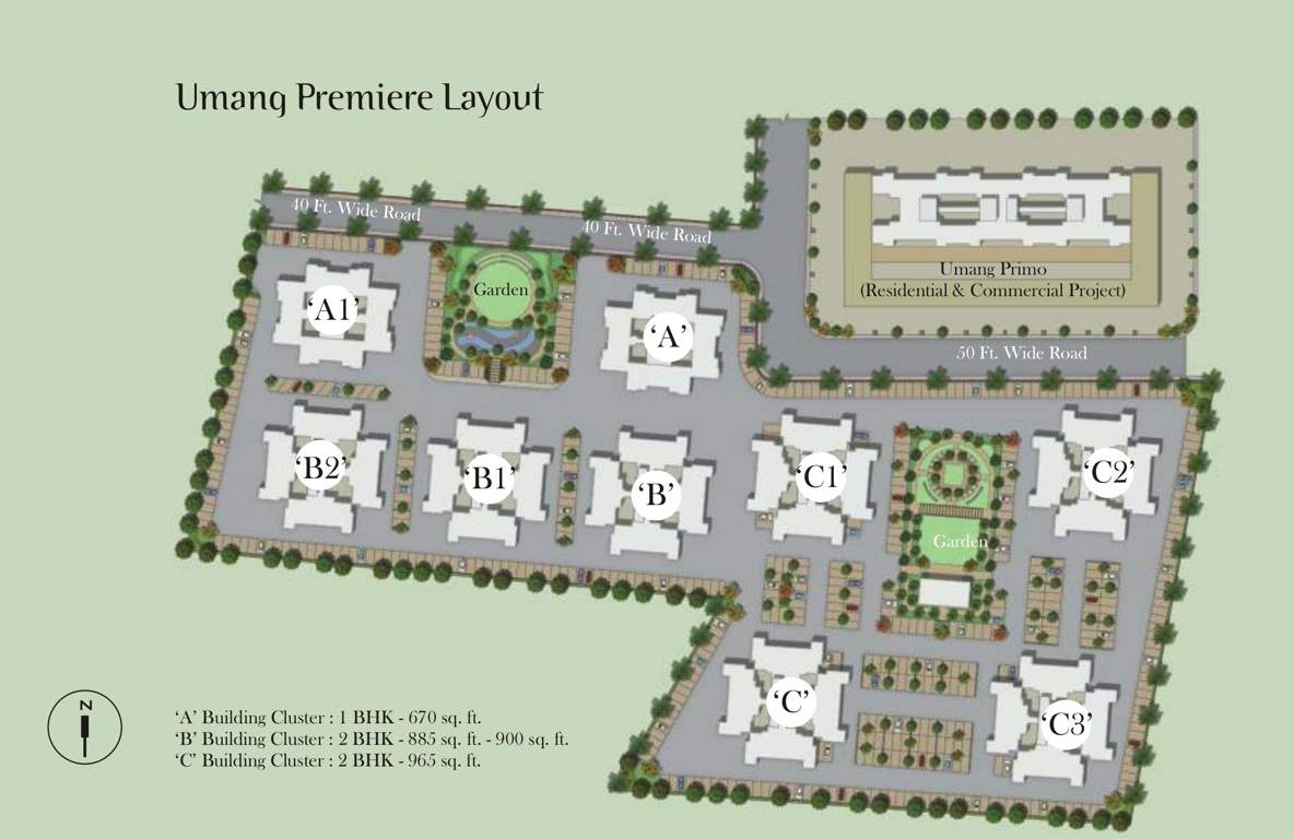 umang premiere Images for Layout Plan of Kolte Patil Umang Premiere