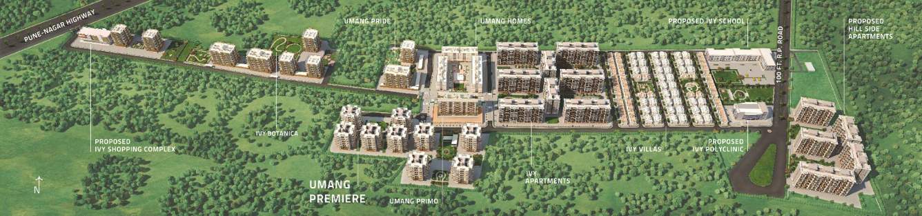 umang premiere Images for Master Plan of Kolte Patil Umang Premiere