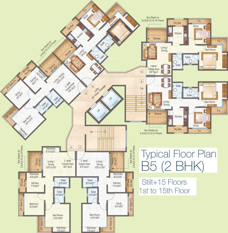 city Images for Cluster Plan of Raunak City