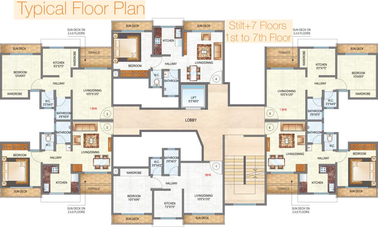 city Images for Cluster Plan of Raunak City