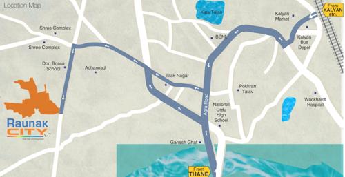  city Images for Location Plan of Raunak City