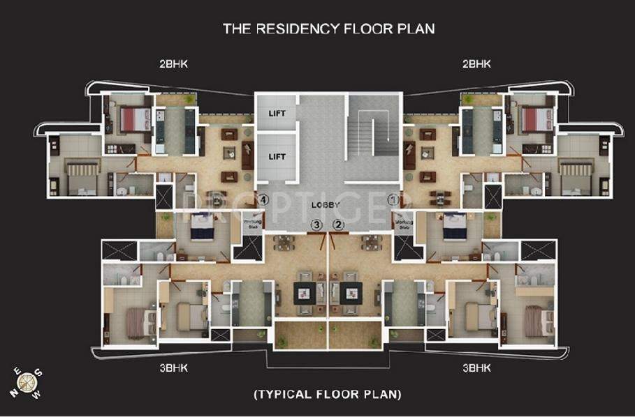 Images for Cluster Plan of Vijay Vijay Residency