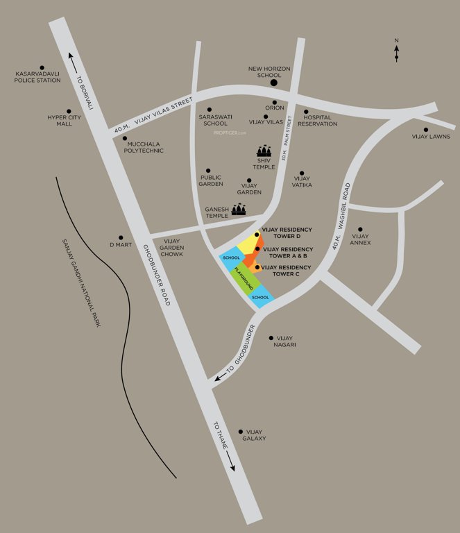 Images for Location Plan of Vijay Vijay Residency