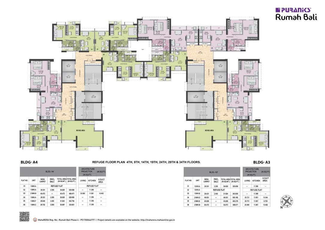  rumah bali Tower A1(Pelung) Cluster Plan