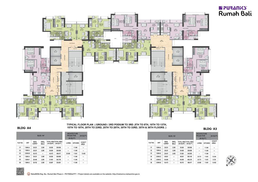  rumah bali Tower A1(Pelung) Cluster Plan