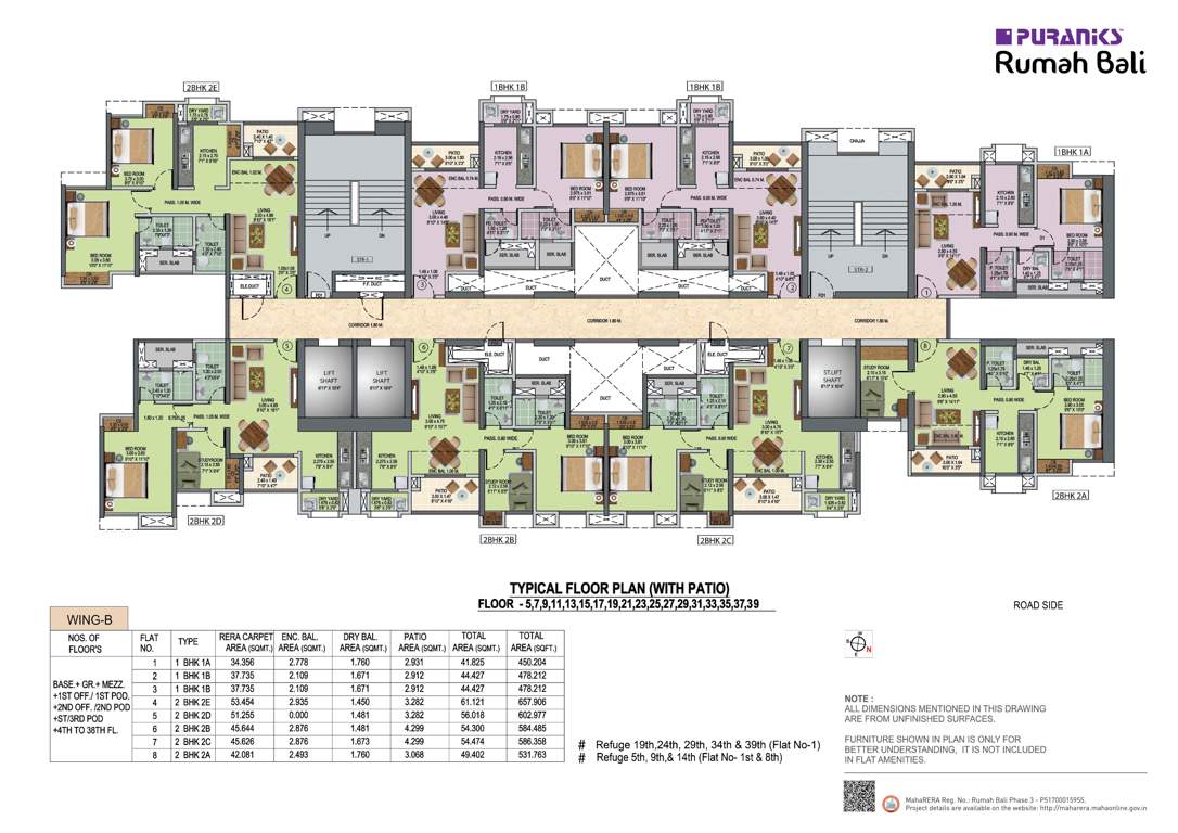  rumah bali Tower A3 Cluster Plan