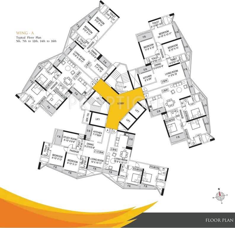 Images for Cluster Plan of Kanakia Spaces Realty Samarpan Exotica
