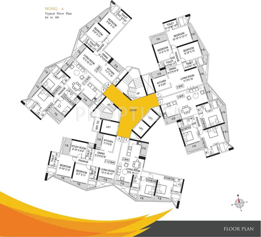 Images for Cluster Plan of Kanakia Spaces Realty Samarpan Exotica