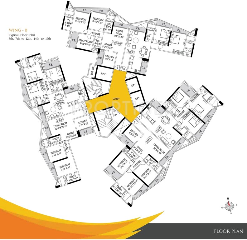 Images for Cluster Plan of Kanakia Spaces Realty Samarpan Exotica