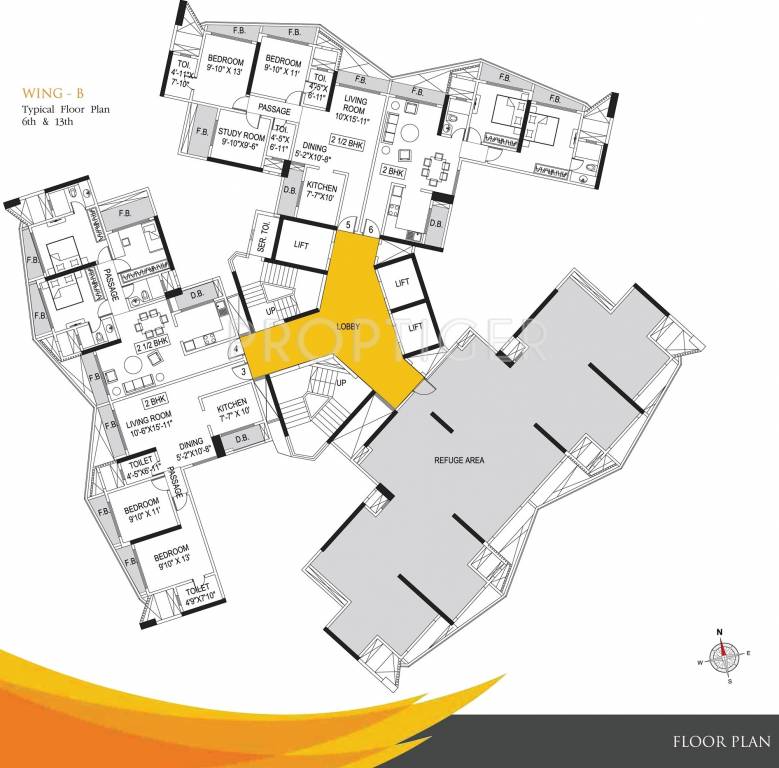 Images for Cluster Plan of Kanakia Spaces Realty Samarpan Exotica