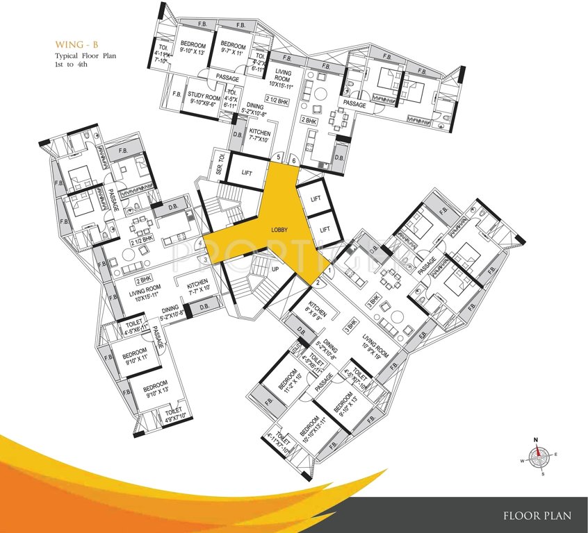 Images for Cluster Plan of Kanakia Spaces Realty Samarpan Exotica