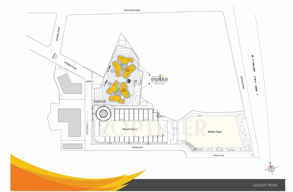 Images for Layout Plan of Kanakia Spaces Realty Samarpan Exotica