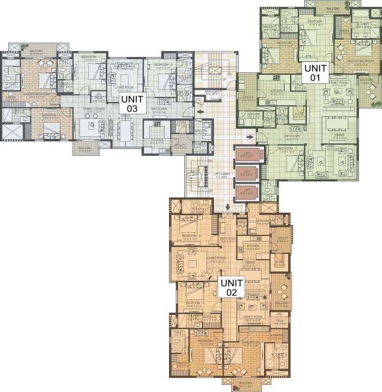 Images for Cluster Plan of Adani Water Lily
