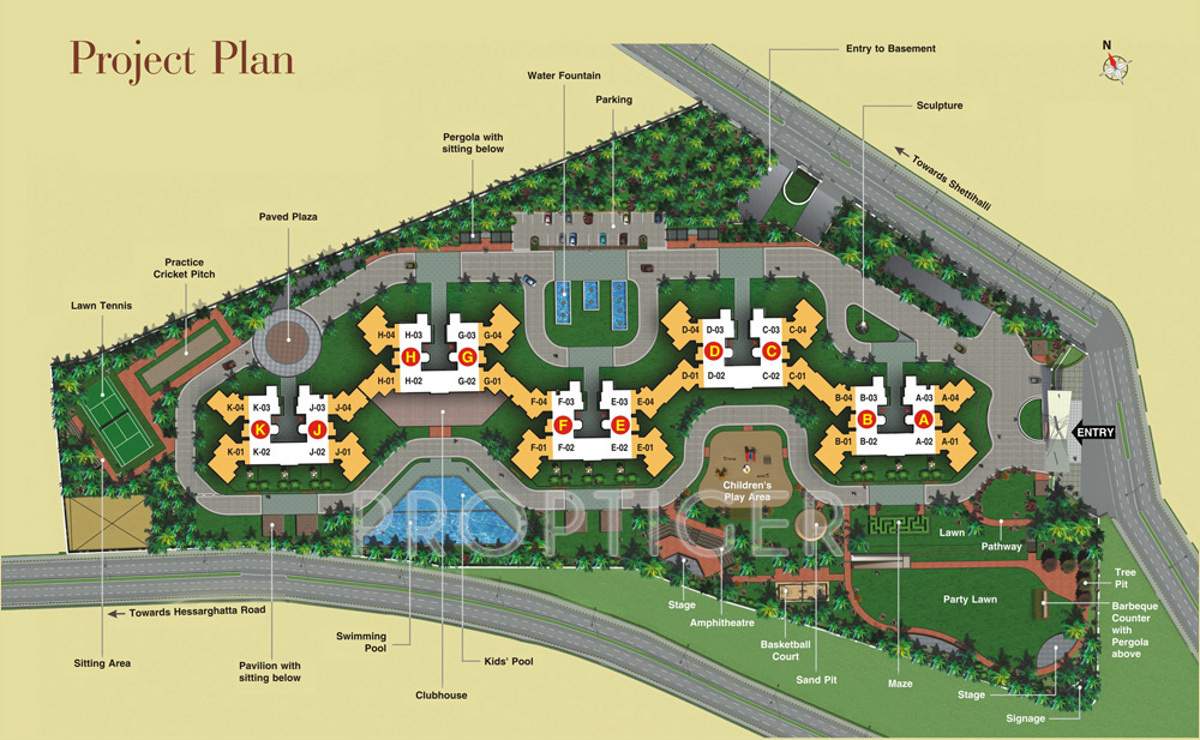  princetown Images for Layout Plan of Kumar Princetown