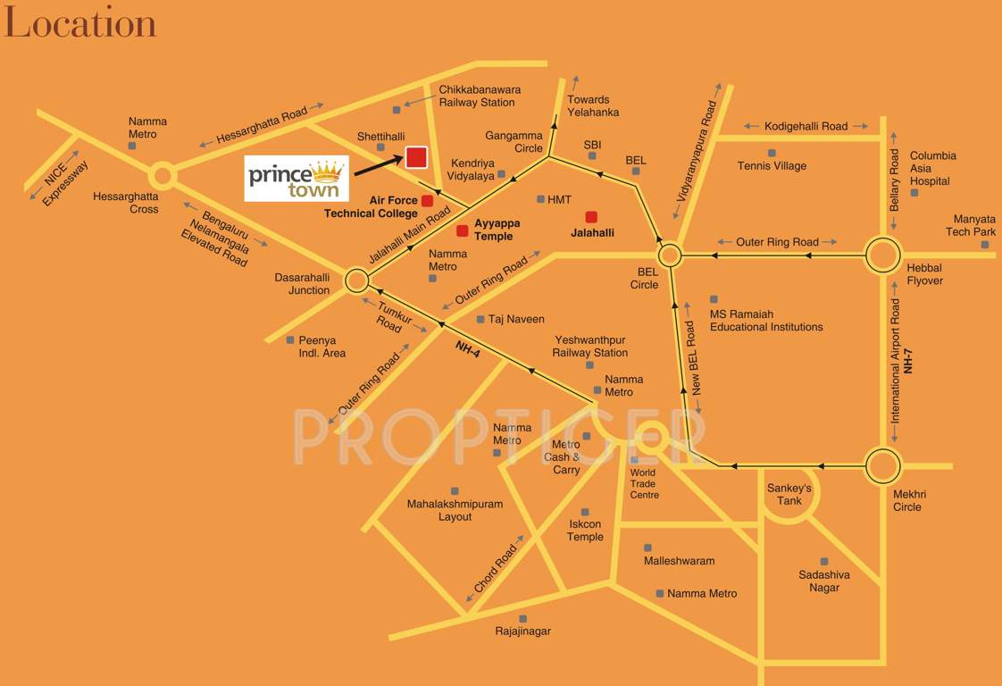  princetown Images for Location Plan of Kumar Princetown