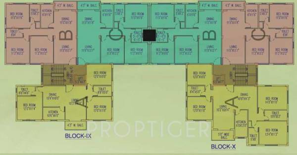 Images for Cluster Plan of Jain Dream Residency Manor