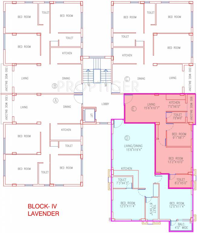 Images for Cluster Plan of Jain Dream Residency Manor