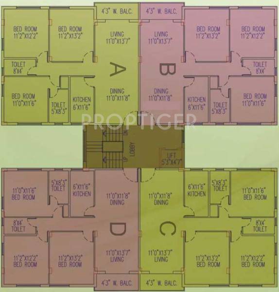 Images for Cluster Plan of Jain Dream Residency Manor