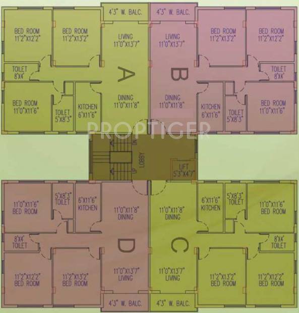 Images for Cluster Plan of Jain Dream Residency Manor