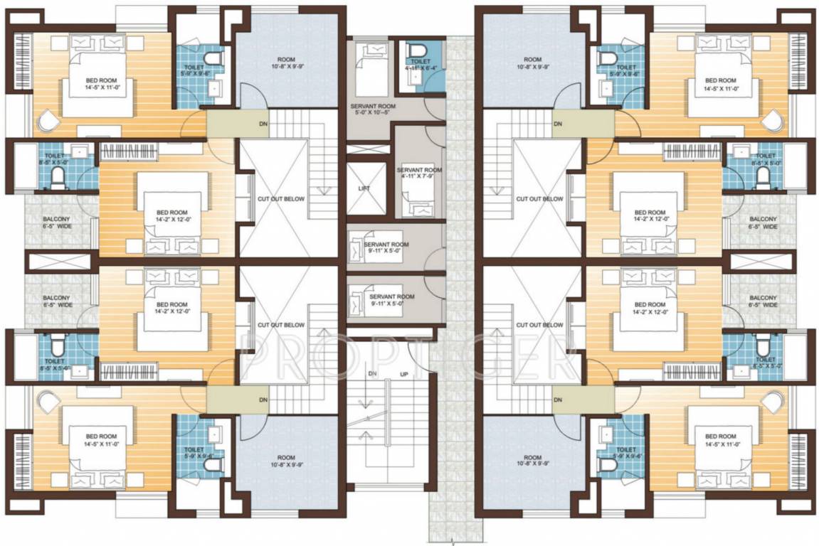 Images for Cluster Plan of Vedic Realty Sanjeeva Gardens