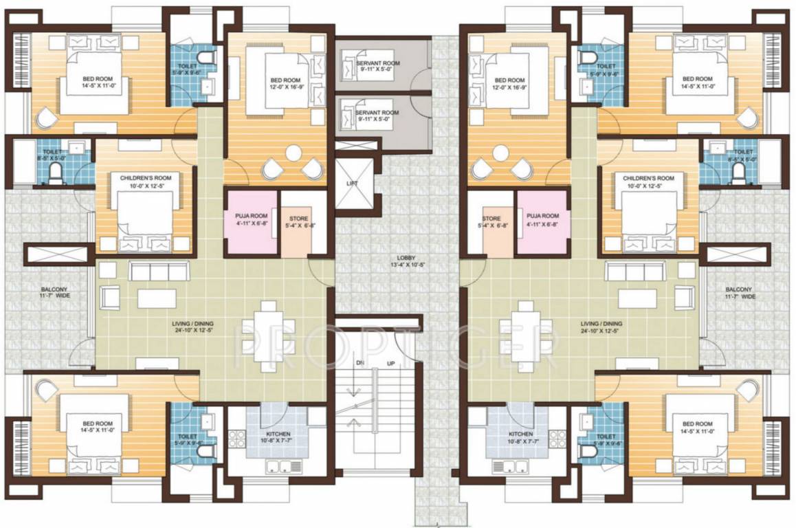 Images for Cluster Plan of Vedic Realty Sanjeeva Gardens