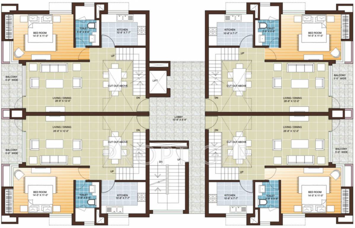 Images for Cluster Plan of Vedic Realty Sanjeeva Gardens