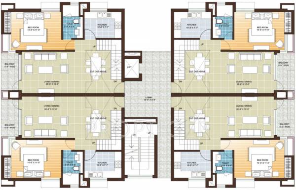 Images for Cluster Plan of Vedic Realty Sanjeeva Gardens Images for Cluster Plan of Vedic Realty Sanjeeva Gardens