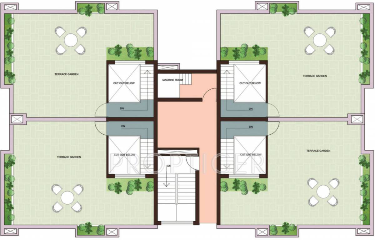 Images for Cluster Plan of Vedic Realty Sanjeeva Gardens