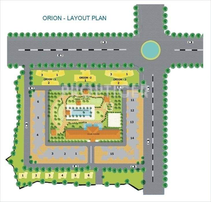  orion Images for Layout Plan of Vijay Orion