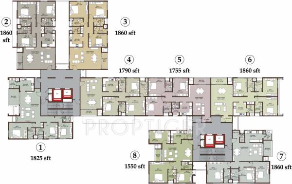 Images for Cluster Plan of Arun Estancia
