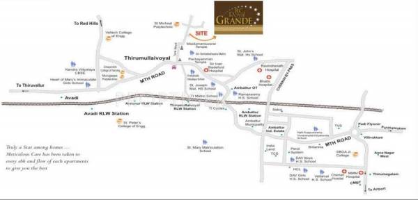 Images for Location Plan of Rajarathnam Royal Grande