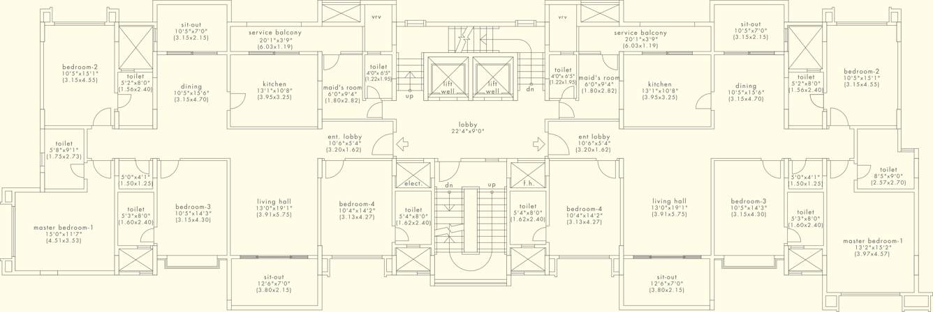 Images for Cluster Plan of Kasturi Legacy